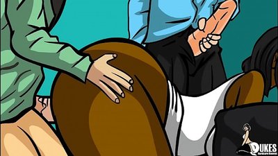 포르노 더블 침투